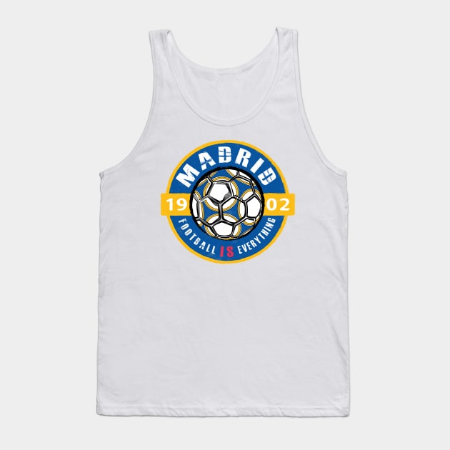 Football Is Everything - Real Madrid Vintage Tank Top by FOOTBALL IS EVERYTHING